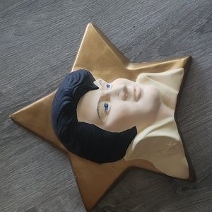 Elvis Presley Ceramic Star